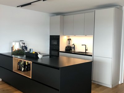 Umbau AV2135-GL satin & schwarz