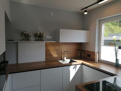 Umbau AV2135-GL polarweiß Mattlack UV